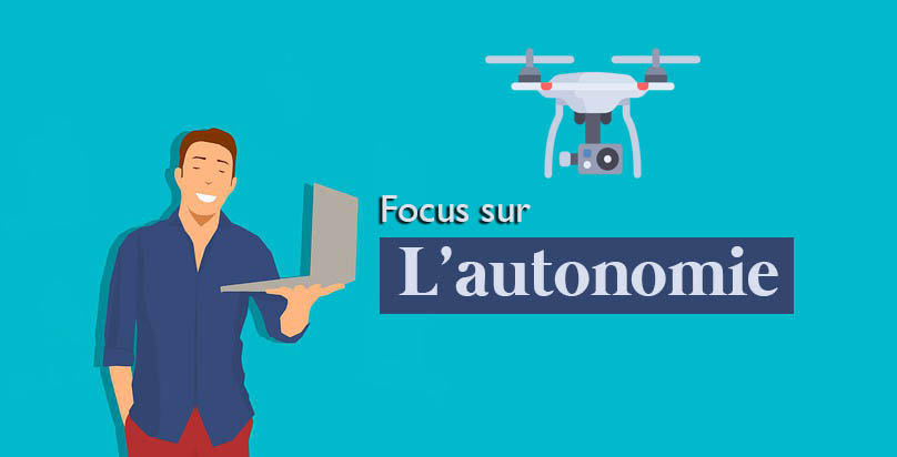 Autonomie d'un drone