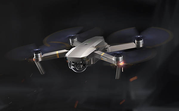 Autonomie et vitesse drone Mavic Pro Platinum