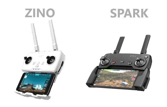 Spark vs Zino comparatif