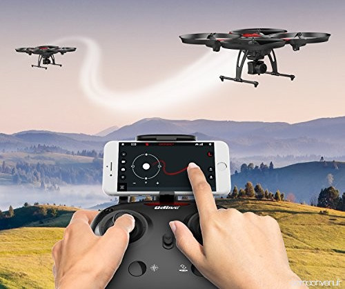 drone U818 PLUS en vol